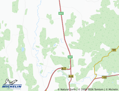 Mapa MICHELIN Paįstrys - ViaMichelin