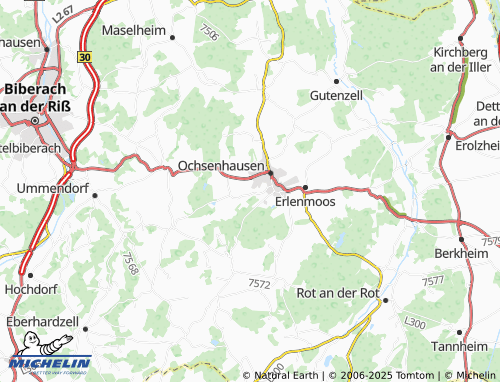MICHELIN Ziegelstadel map - ViaMichelin