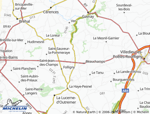 Carte MICHELIN Équilly - ViaMichelin