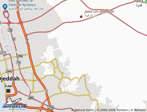 Carte MICHELIN Al Hifnah - ViaMichelin