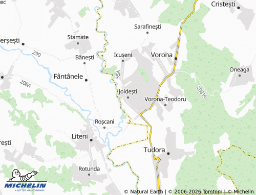 Carte MICHELIN Joldești - ViaMichelin