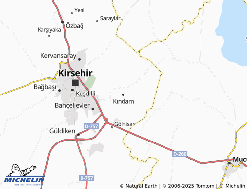 Carte MICHELIN Kındam - ViaMichelin