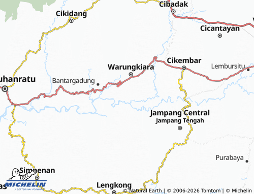 Carte MICHELIN Sirnajaya - ViaMichelin