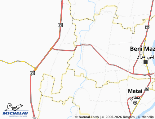 Mappa MICHELIN Naj' Arab al-Firjan - ViaMichelin