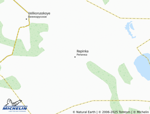 MICHELIN Repinka map - ViaMichelin