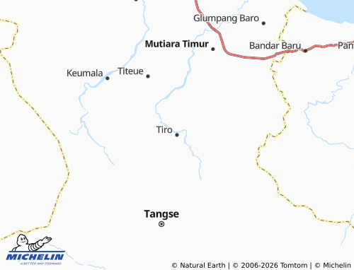 MICHELIN Tiro map - ViaMichelin