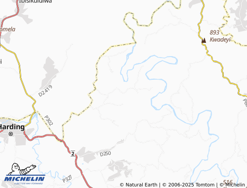 MICHELIN KaMagwashu map - ViaMichelin
