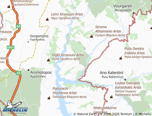 Mappa MICHELIN Distrato - ViaMichelin
