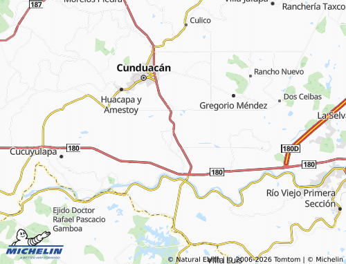 MICHELIN El Carmen map - ViaMichelin