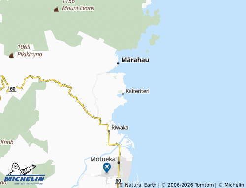 Mapa MICHELIN Kaiteriteri - ViaMichelin