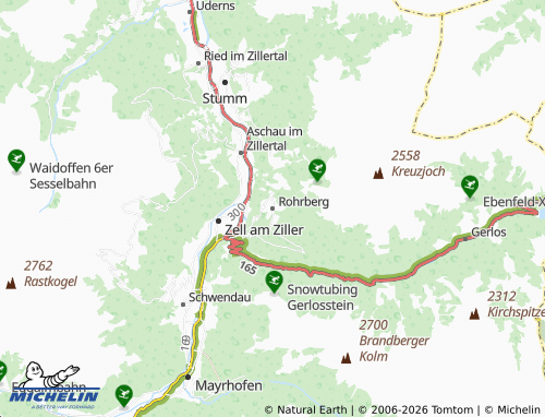 MICHELIN Rohrberg map - ViaMichelin