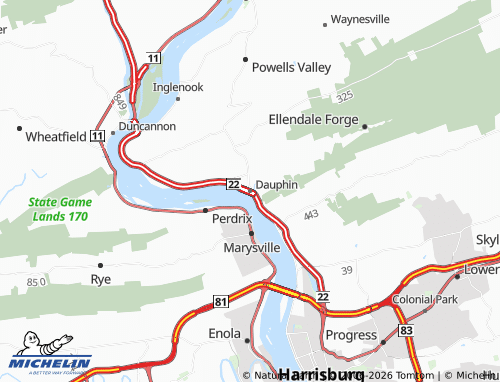 Mappa MICHELIN Dauphin - ViaMichelin