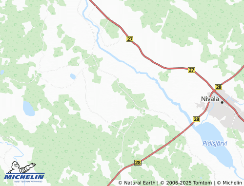 MICHELIN Viitapuoli map - ViaMichelin