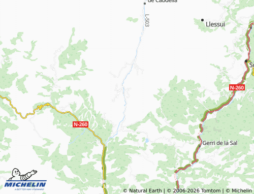 MICHELIN Beranui map - ViaMichelin