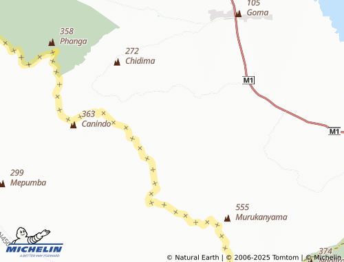 MICHELIN-Landkarte Mwatengambiri - ViaMichelin
