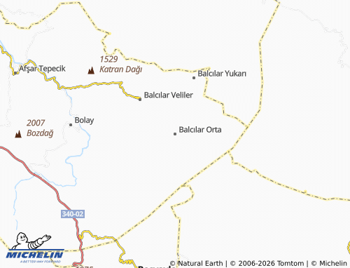 MICHELIN Balcılar Orta map - ViaMichelin