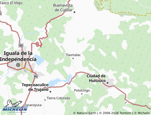 MICHELIN De Cantarranas map - ViaMichelin