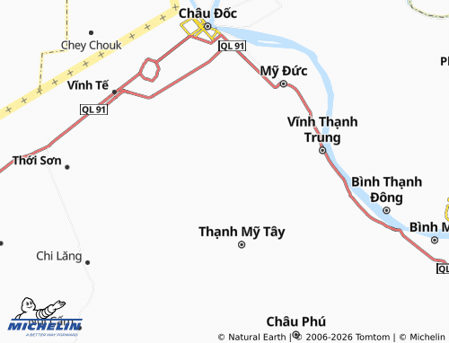 Mapa MICHELIN Ô Long Vỹ - ViaMichelin