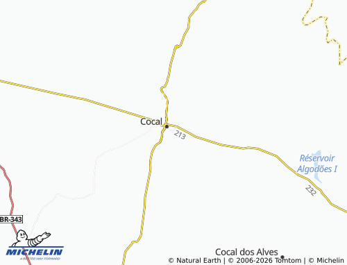 MICHELIN São Pedro map - ViaMichelin