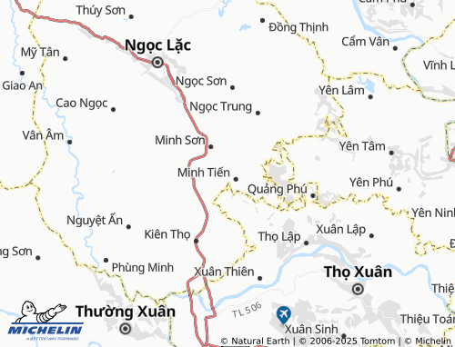 MICHELIN Lam Sơn map - ViaMichelin