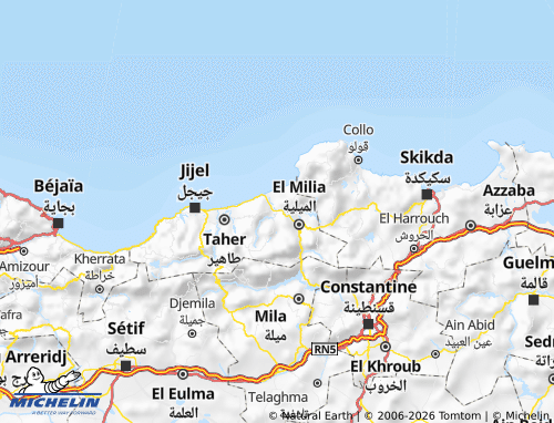Carte MICHELIN El Ancer - ViaMichelin