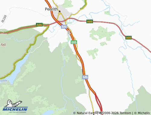 Carte MICHELIN Lowther - ViaMichelin