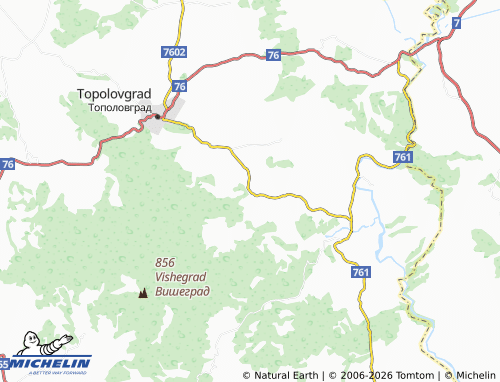 Mapa MICHELIN Mramor - ViaMichelin