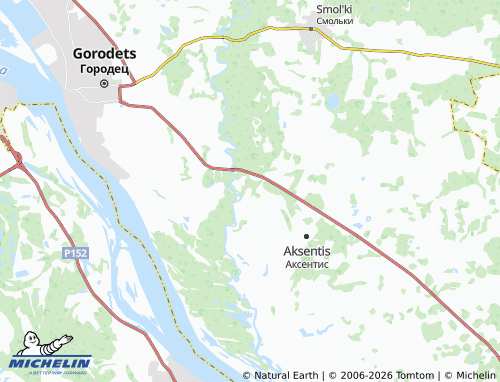 MICHELIN-Landkarte Valovoye - ViaMichelin