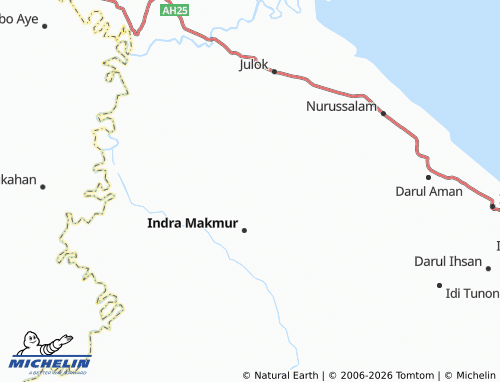 Mapa MICHELIN Bandar Baro - ViaMichelin