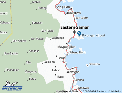 MICHELIN Libuton map - ViaMichelin