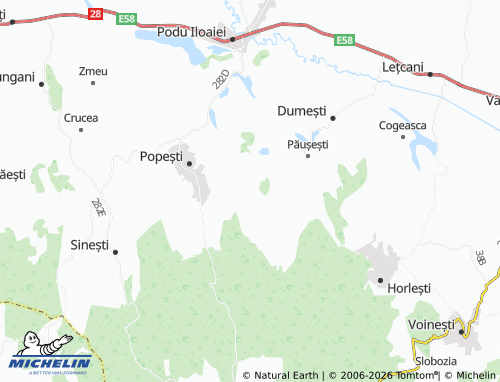 Mappa MICHELIN Hărpășești - ViaMichelin