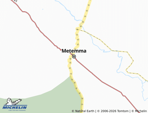 Mappa MICHELIN Metemma - ViaMichelin