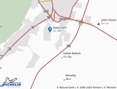 MICHELIN-Landkarte al-Mada'in - ViaMichelin