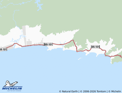 Mapa MICHELIN Barra do Una - ViaMichelin