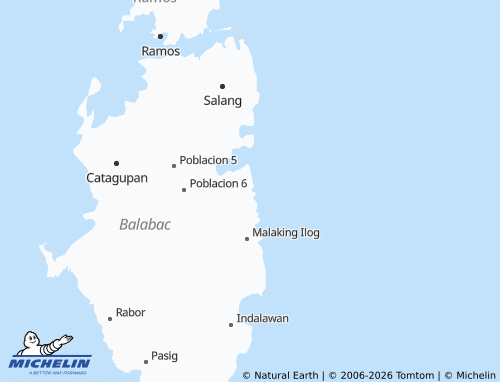 Mappa MICHELIN Poblacion 1 - ViaMichelin