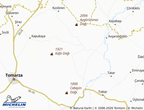 MICHELIN Karaören map - ViaMichelin