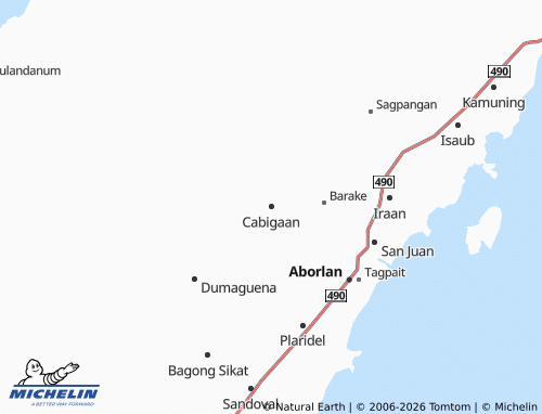 Mappa MICHELIN Cabigaan - ViaMichelin