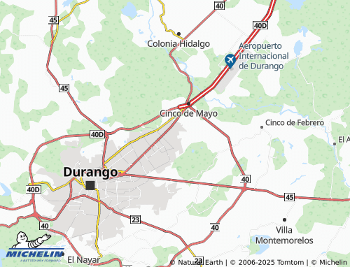 MICHELIN Villas del Guadiana III map - ViaMichelin