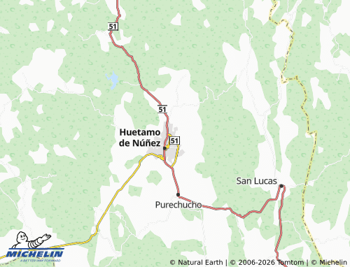 MICHELIN La Michoacana map - ViaMichelin