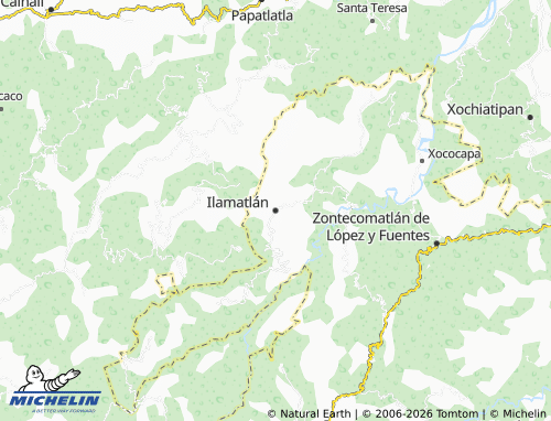 Mapa MICHELIN Ilamatlán - ViaMichelin