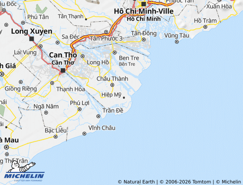 MICHELIN-Landkarte Cầu Ngang - ViaMichelin