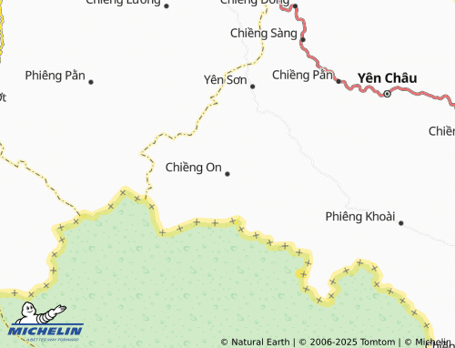 MICHELIN Chiềng On map - ViaMichelin
