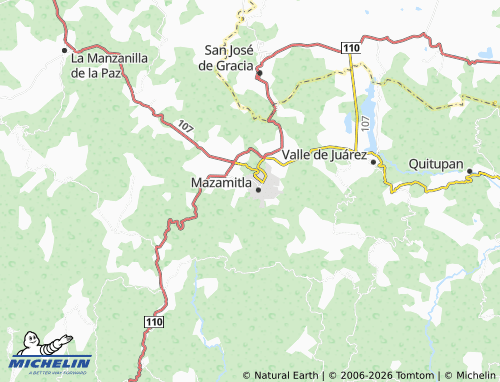 Mappa MICHELIN Paseo de Los Cazos - ViaMichelin