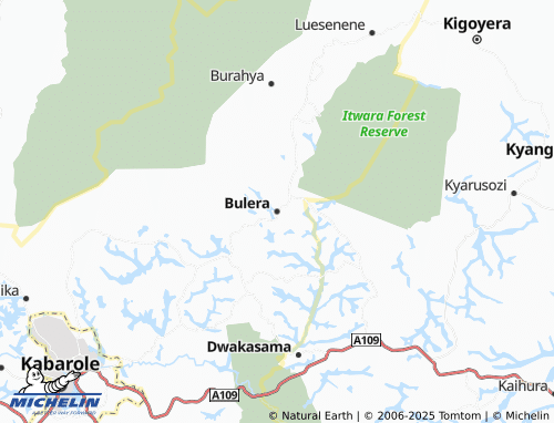 MICHELIN Bulera map - ViaMichelin