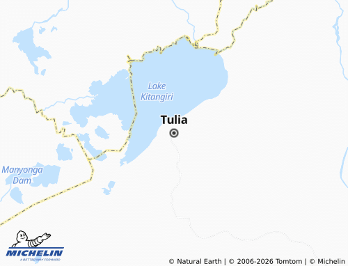 Mapa MICHELIN Tulia - ViaMichelin