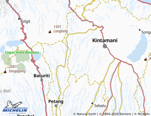 Mapa MICHELIN Binyan - ViaMichelin