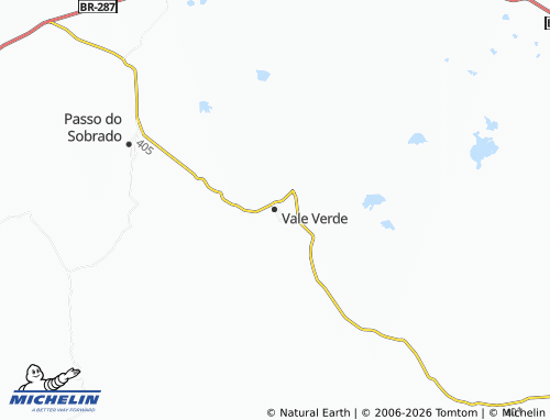 Mapa MICHELIN Vale Verde - ViaMichelin