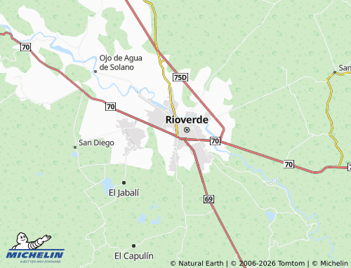 MICHELIN La Morita map - ViaMichelin