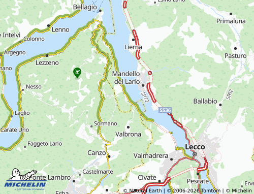 MICHELIN Onno map - ViaMichelin