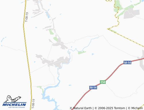 MICHELIN Novosoldats'ke map - ViaMichelin